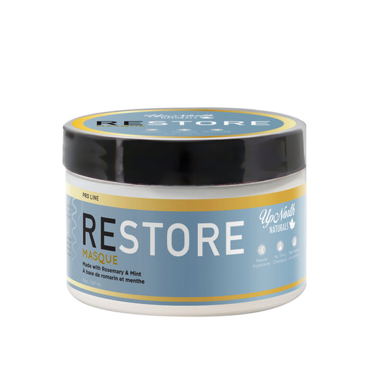 Deep Moisture Masque for Hydrated Curls with Rosemary & Mint - RESTORE