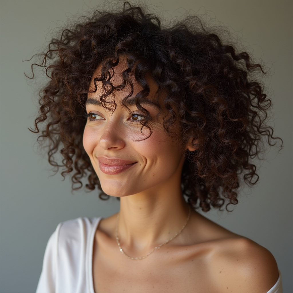 Gentle Hair Cleanser For Naturally Curly Hair Care