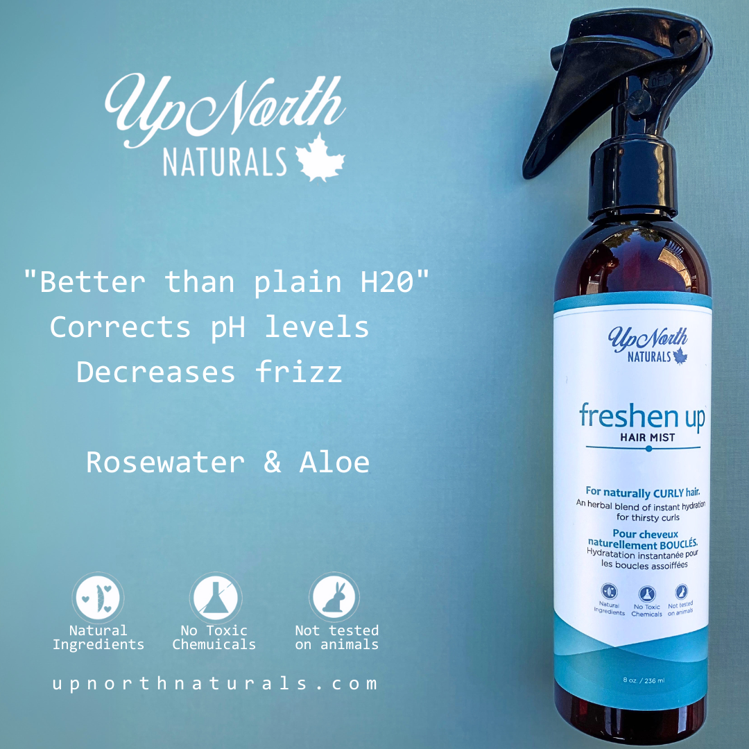 Curly Hair Hydrating Mist for Dry Hair - Freshen Up Curl Mist